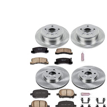 Autospecialty KOE6782 Daily Driver 1-Click OE Replacement Front/Rear Brake Kit