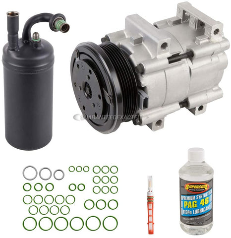 For Ford Escort 1997-2002 AC Compressor w/A/C Repair Kit - BuyAutoParts 60-81450RK NEW