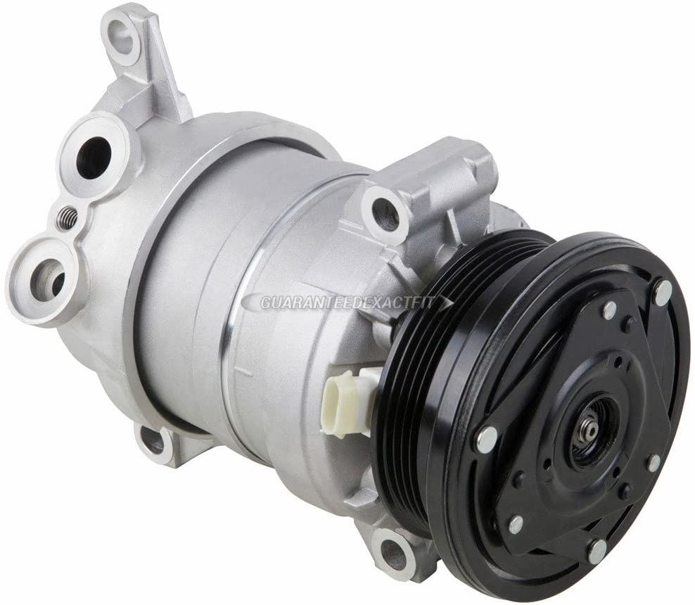 AC Compressor & A/C Clutch For Chevy Silverado Avalanche GMC Sierra C3500 HD Replaces Delphi HU6 - BuyAutoParts 60-00970NA New