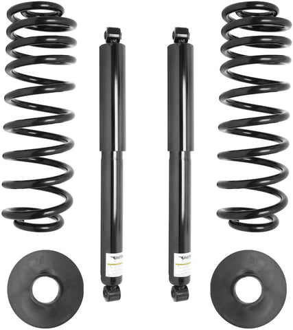 Unity Automotive Elite Suspension 65001c Rear Coil Replacing Air Spring Including Shocks 1997-2002 Ford Expedition, 2 Pack