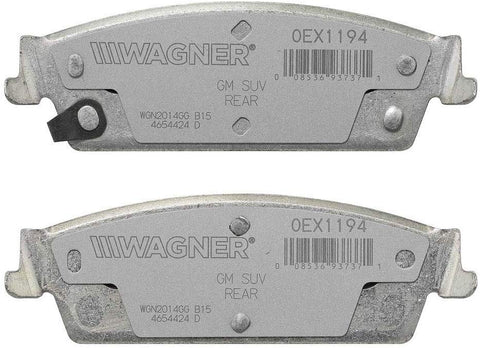 Wagner Brake OEX1194 OEX DISC PAD Set