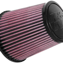 K&N Universal Clamp-On Air Filter: High Performance, Premium, Replacement Engine Filter: Flange Diameter: 2.75 In, Filter Height: 4.875 In, Flange Length: 0.8125 In, Shape: Round Tapered, RU-9350