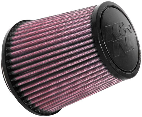 K&N Universal Clamp-On Air Filter: High Performance, Premium, Replacement Engine Filter: Flange Diameter: 2.75 In, Filter Height: 4.875 In, Flange Length: 0.8125 In, Shape: Round Tapered, RU-9350