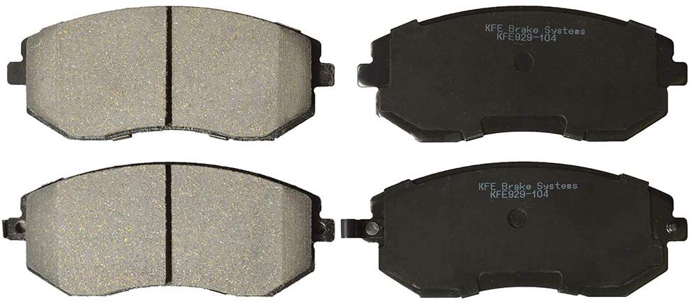 KFE Ultra Quiet Advanced KFE929-104 Premium Ceramic FRONT Brake Pad Set