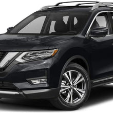 Goodyear Side Window Deflectors for Nissan Rogue 2014-2020, Tape-on Rain Guards, Window Visors, 4 Pieces - GY003121