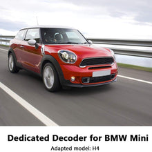 KOOMTOOM H4 Canbus Decoder Anti flicker Harness 9003 HB2 Headlight Bulb Warning Error EMC Canceller Decoder For 2003-2015 BMW Mini