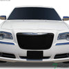 Topline_autopart Black Mesh Front Hood Bumper Grill Grille ABS for 11-14 Chrysler 300 / 300C