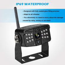 OYT HD 1080P Wireless Backup Camera with 7 Inch DVR Monitor IPS Split Screen High-Speed Rear View Observation System for RVs,Trailers,Trucks,Fifth Wheels IR Night Vision Stable Digital Signals