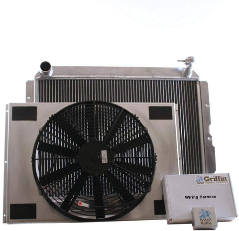 Griffin Radiator CU-70011 ComboUnit Radiator and Electric Fan Kit
