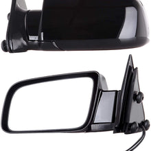 SCITOO Side View Mirrors A Pair of Mirrors Compatible with 1992-1994 for Chevy Blazer 1999 for Chevy Tahoe for GMC Jimmy 1988-1998 for GMC Pickup Truck/Suburban/Yukon Power Adjust 15764757 15764758