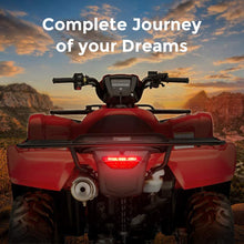 Tail Light Taillight Red Compatible with Honda TRX500 TRX420 Rancher Foreman 2007 to 2015