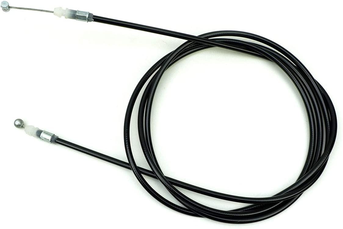 Nonstops Hood Bonnet Lock Release Control Cable Black Fits Toyota Corolla 1991 2000