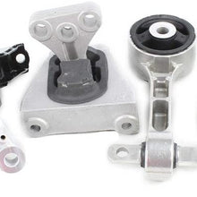 DNJ MMK1000 Complete Engine Motor & Transmission Mount Kit for 2006-2010 / Honda/Civic / 1.8L / 4PCS / Manual Trans.