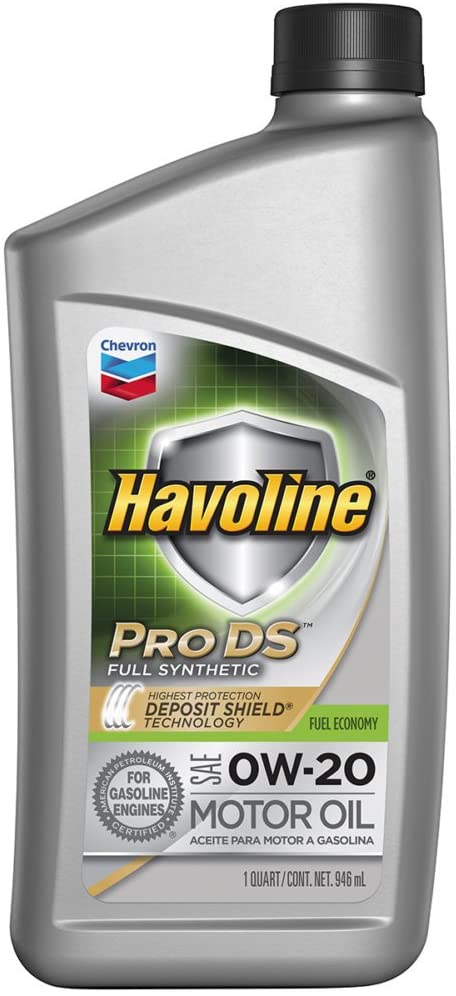 HAVOLINE ProDS Synthetic Motor Oil 0W 20, 1 QT.