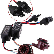 2x 3157 LED Decoder Adapter Anti Hyper Blink Flash Error Cancel Canbus Resistor