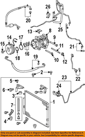 TOYOTA 88460-60400 A/C Condenser