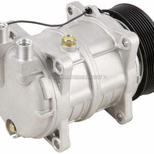 AC Compressor & 123mm 8-groove A/C Clutch Replaces Diesel Kiki TM-15 HD 488-45121 12v Tama Seltec Zexel Valeo - BuyAutoParts 60-02103NA NEW