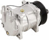 AC Compressor & 123mm 8-groove A/C Clutch Replaces Diesel Kiki TM-15 HD 488-45121 12v Tama Seltec Zexel Valeo - BuyAutoParts 60-02103NA NEW
