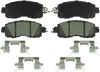 Bosch BC1650 QuietCast Premium Ceramic Disc Brake Pad Set For: Nissan Altima, Leaf, Front