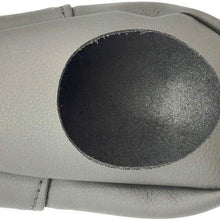 DSparts 1 Pair Leather Seat Armrest Covers Fit For 2005-2010 Honda Odyssey (Leather Part Only) Gray