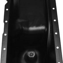 A-Premium Engine Oil Pan Compatible with Dodge B150 B1500 B250 B2500 B350 B3500 Ram 1500 2500 3500 Jeep Grand Cherokee V8 5.2L 5.9L with 18-Hole