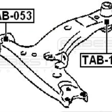 FEBEST TAB-110 Control Arm Bushing