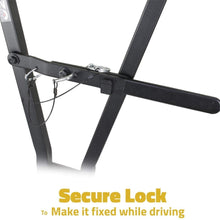 Venzo 2 Bicycle Bike Rack Tow Bar Hitch 2" Bar Clamp Mount Car Carrier