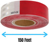 Houseables Reflective Tape Roll, DOT-C2, 150' X 2