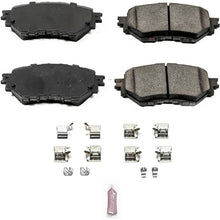 Power Stop 17-1759, Z17 Front Ceramic Brake Pads with Hardware