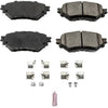 Power Stop 17-1759, Z17 Front Ceramic Brake Pads with Hardware