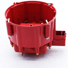 GSKMOTOR Performance Red Male HEI Distributor Cap & Rotor Replacement Kits Fits for SBC BBC 305 350 454