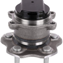 512534 Rear Wheel Bearing and Hub Assembly For 2017 Nissan Rogue 5-Lug with Wheel Speed Sensor 1 Pack