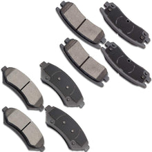 Ceramic brakes Pads,OCPTY Front Rear Brake Pad fit for 1997-2004 Buick Regal,2000-2005 Chevy Impala,1998-2002 Oldsmobile Intrigue,2002-2004 Olds Silhouette/Pontiac Montana,1997-2003 Pontiac Grand Prix