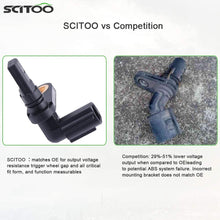 SCITOO 2 pcs Front Left Right ABS Wheel Speed Sensors Fit for 2008 2009 2010 2011 2012 2013 2014 Toyota Sequoia,2007 2008 2009 2010 2011 2012 2013 2014 Toyota Tundra ALS1790 ALS1791