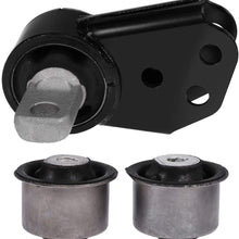 Cheriezing Front Differential Mount Set (1 Front Axle Mount + 2 Front Axle Bushing) for 2005-2010 Grand Cherokee 2006-2010 Commander 52114354AA 52089516AB