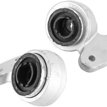 Qiilu Control Arm Bushing Replacement, 2pcs Control Arm Bushings with Bracket 31126757623 31126757624 Fit for 323Ci 325i 330Ci 330i Z4