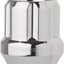 DPAccessories LOS2L6HC-CH04020 20 Chrome 12x1.5 Open End Spline Tuner Lug Nuts for Aftermarket Wheels Wheel Lug Nut