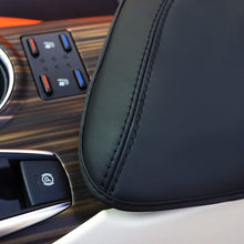 BeHave Autos Armrest Cover,Armrest Box Cover Fit for Toyota Camry 2018 2019 Central Console Armrest Box,Black with Black Stitches