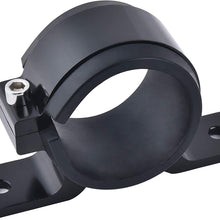 EVIL ENERGY 50mm car Oil/Fuel/Gas Pump Mounting Bracket Single Filter Clamp Cradle Black