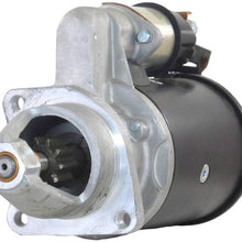 Rareelectrical NEW STARTER MOTOR COMPATIBLE WITH INTERNATIONAL TRACTOR 474 484 584 ROW CROP UTILITY IHC DIESEL