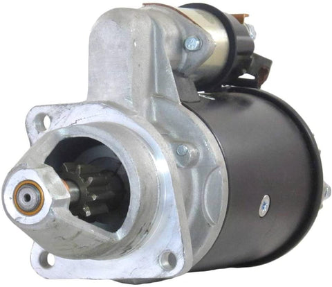 Rareelectrical NEW STARTER MOTOR COMPATIBLE WITH INTERNATIONAL TRACTOR 474 484 584 ROW CROP UTILITY IHC DIESEL
