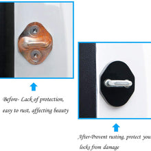 Monrand 6 Pcs Car Door Lock Cover for 2007-2019 Jeep Wrangler JL JLU Jeep Gladiator JT, ABS Car Door Lock Covers Protection Trim Decor