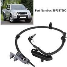 Cuque 897387990 ABS Speed Anti-Slip Sensor for Isuzu D-Max Danver Rodeo Pick up 3.0TD-TFS77 3.0TD TFS85 IMPORT 2.5TD TFS86 2003-2012 Black Special