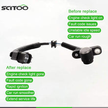 SCITOO 37500-P72-A01 Crankshaft Position Sensor Fits 1996 1997 1998 1999 2000 2001 Acura Integra, 1999 2000 Honda Civic, 1996 1997 Honda Civic del Sol, 1997 1998 1999 2000 2001 Honda CR-V