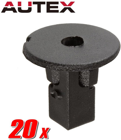PartsSquare 20pcs Car Retainer Clips Plastic Fastener Kit Fender Liner Fastener Rivet Screw Grommet Push Type Clips Retainer Replacement for Lexus/Scion/Toyota