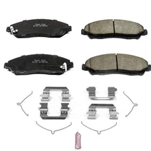 Power Stop 17-1723, Z17 Front Ceramic Brake Pads with Hardware