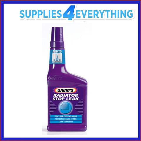 Wynn's Radiator Stop - Leak 10.99 oz Stop Small Leaks Cooling System