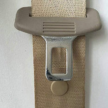 Seat Belt Stop Button Buttons Prevent Seat Belt Buckle from Sliding Down The Belt Set of 4 Plastic Seat-Belt Stopper Clips Snap-On System No Welding Required Beige