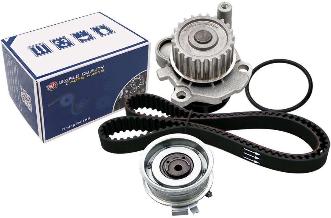 Timing Belt Water Pump fits for 1998 1999 2001 2002 2003 2004 2005 VW Volkswagen Beetle Golf Jetta 2.0L SOHC Eng. AEG, AZG, BEV, AVH
