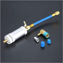 WENJING Be Quiet Mall Car A/C AC Oil Dye Oz Injection Tool Car Air-Conditioning Installation Injection Tool 1/4SAE 2OZ A/C Oil Injector R134a R12 R22